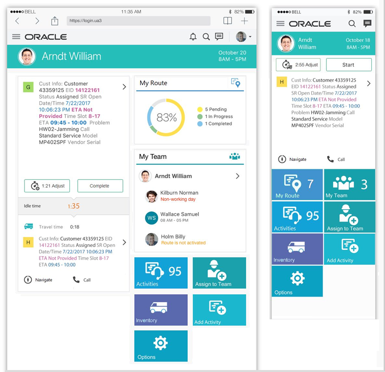 oracle field service